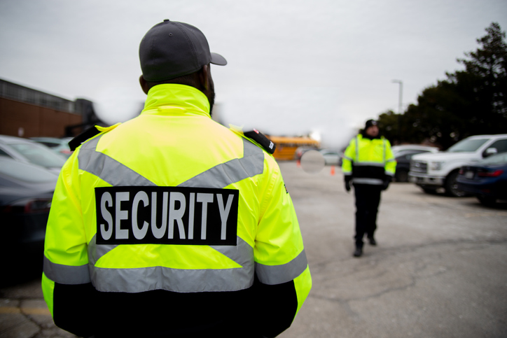 Level 1 SIA Security Guards - Professional security services in action