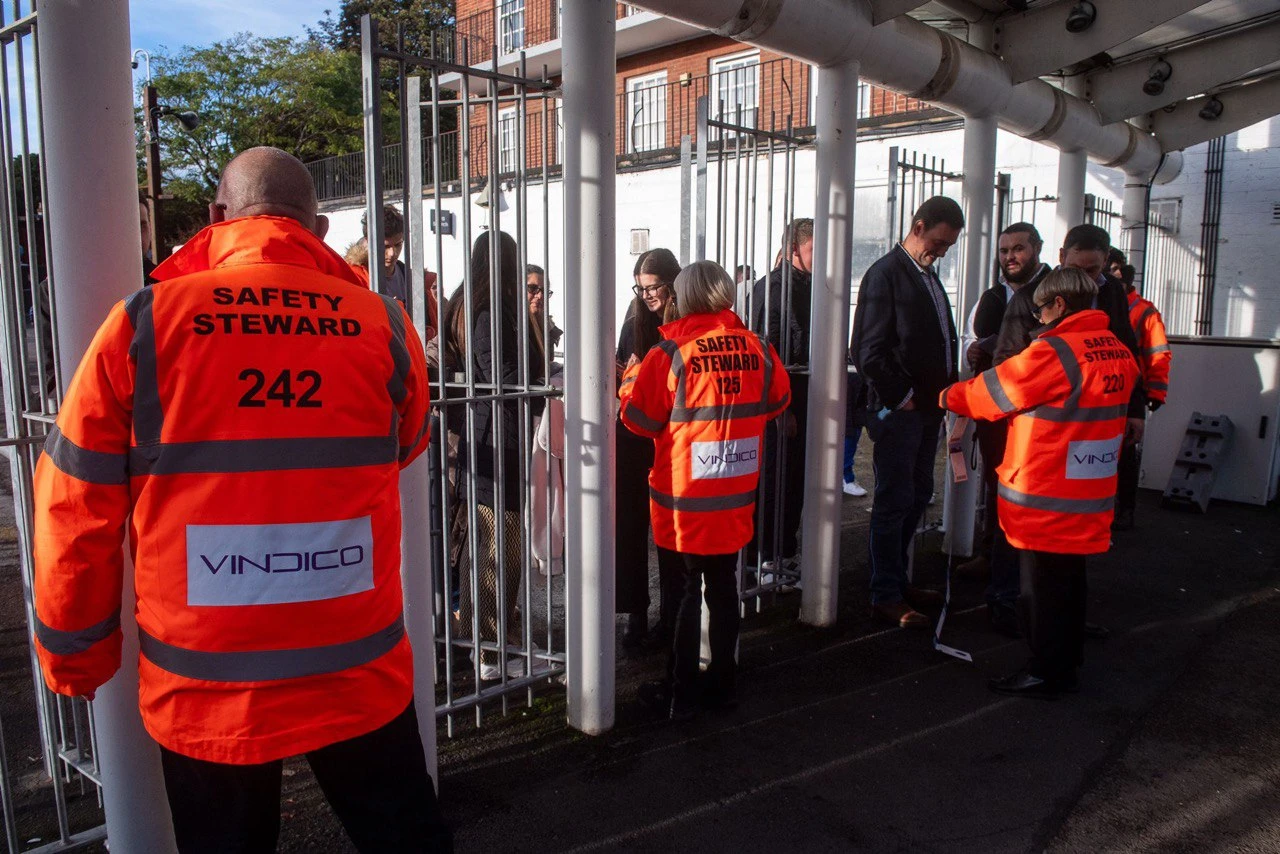 Stewards - Professional security services in action